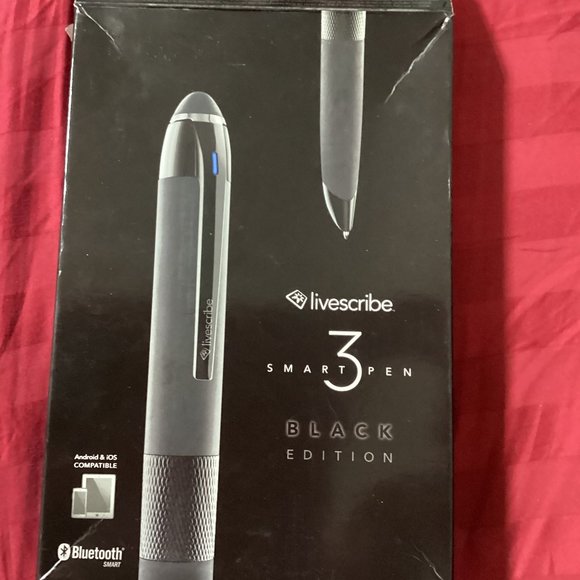 LIVESCRIBE Other Livescribe 3 Smartpen Black Edition Record Write
